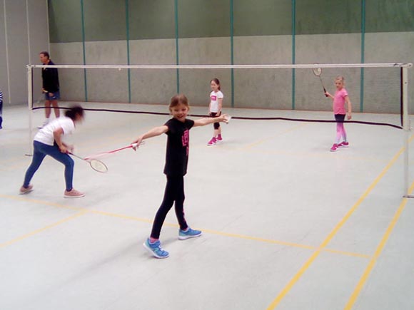 Bewegungstag Badminton