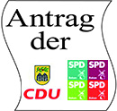Antrag Ratssitzung CDU SPD EF