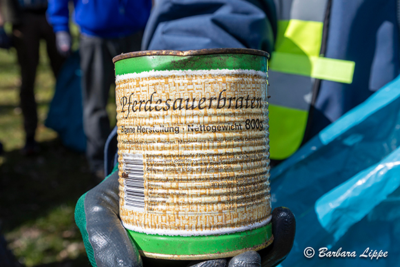 Aktion saubereLandschaft 2025 BLippe Dose