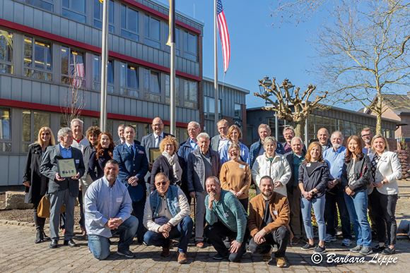Gedenkfeier US Piloten 2025 BLippe Gruppe