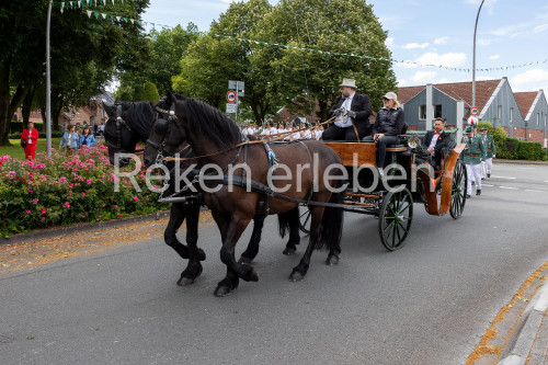 Schützenfest in Bahnhof Reken - 2024