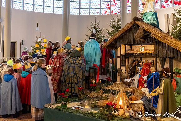 Sternsinger 2025 BLippe Krippe